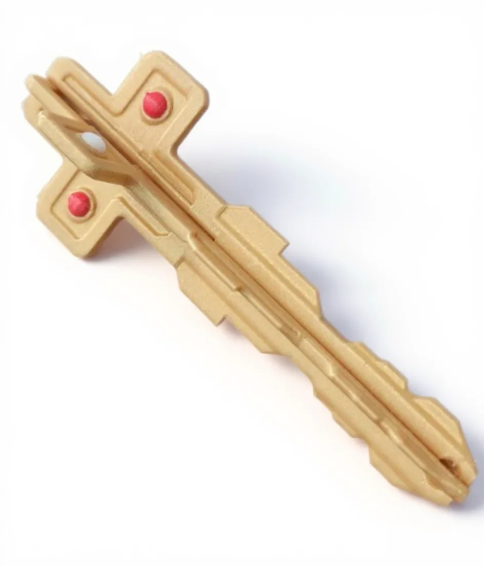 Cruciform Key from Mission Impossible: Final Dead Reckoning 3D Printed, image 3