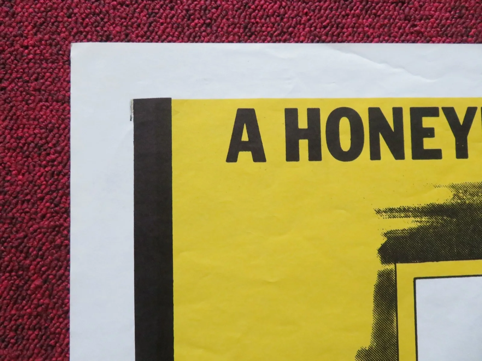 HONEYMOON OF HORROR FOLDED US ONE SHEET POSTER ROBERT PARSONS ABBEY HELLER 1964, изображение 5