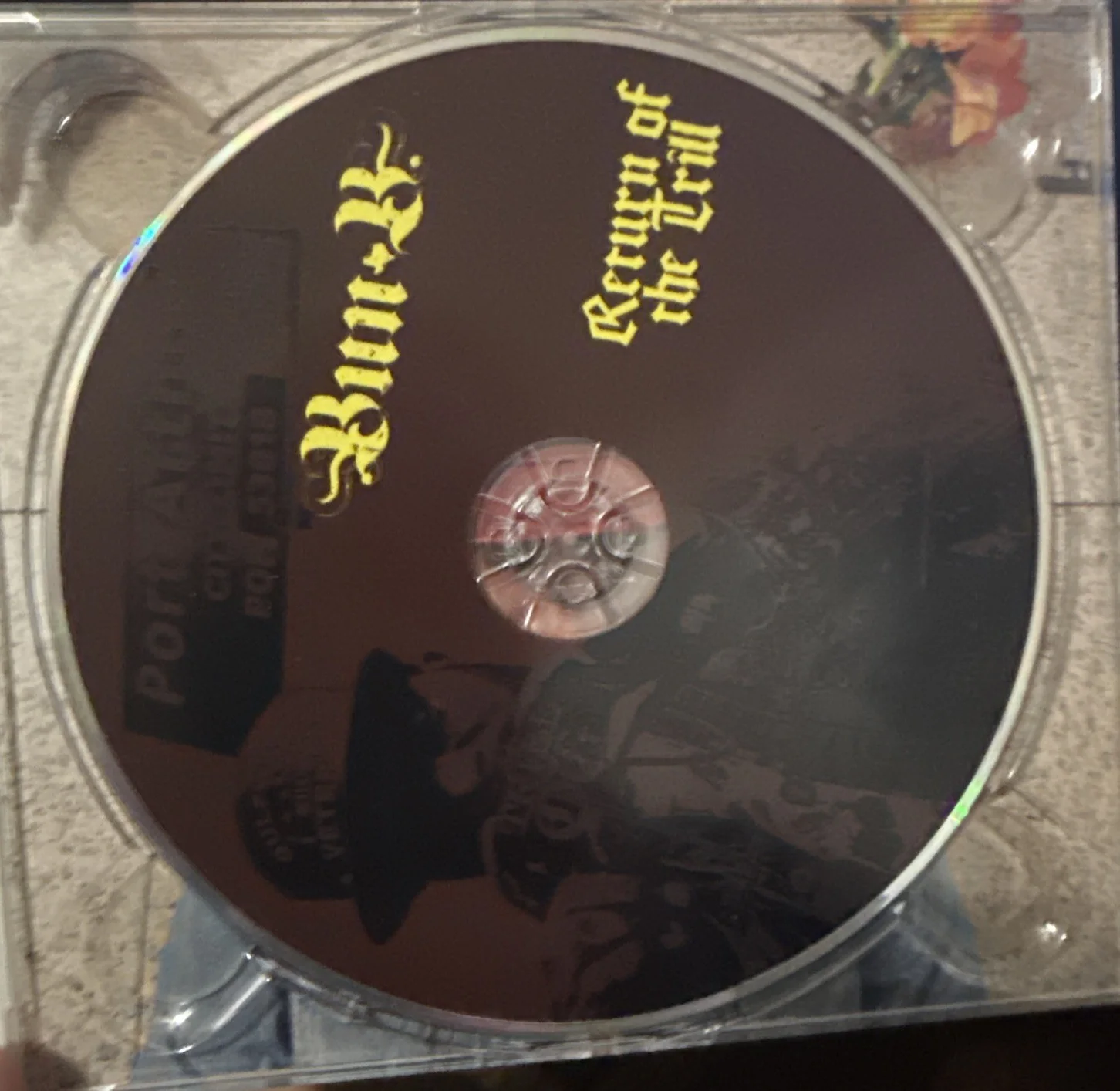 Bun B CD Return Of The Trill Rare Autographed, image 3