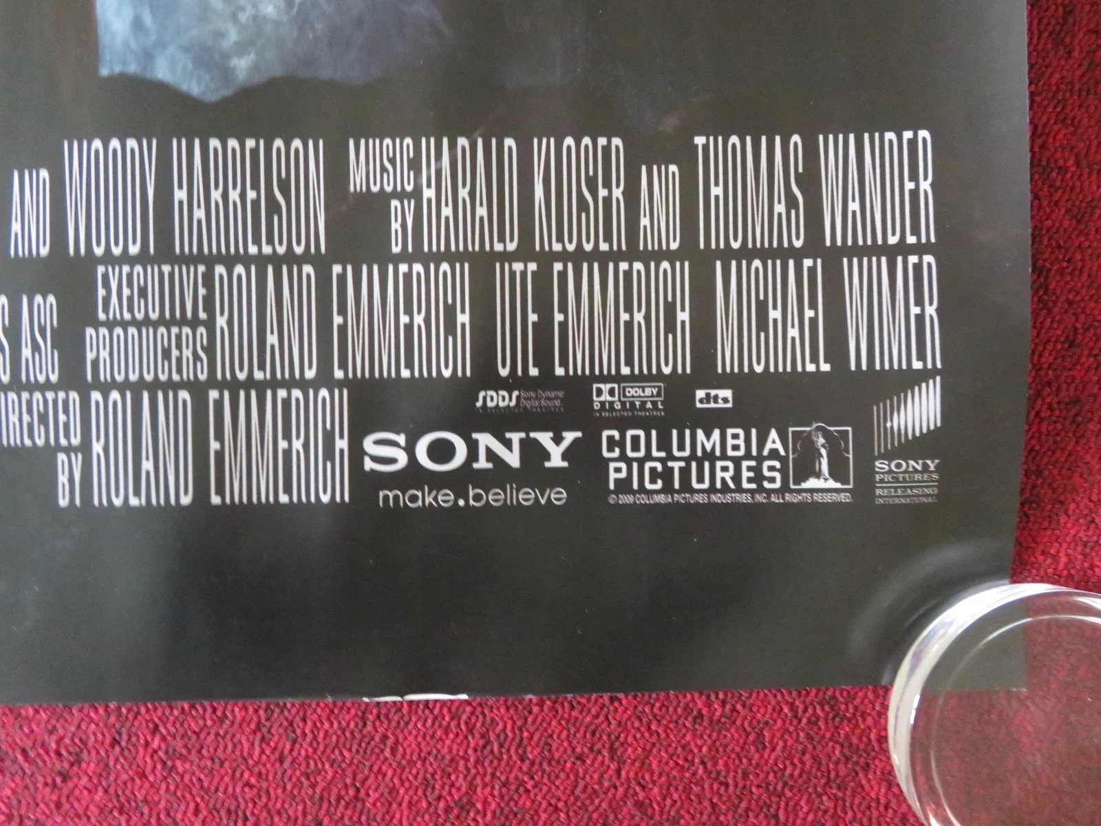 2012 - B UK QUAD ROLLED POSTER JOHN CUSACK CHIWETEL EJIOFOR 2009, image 5