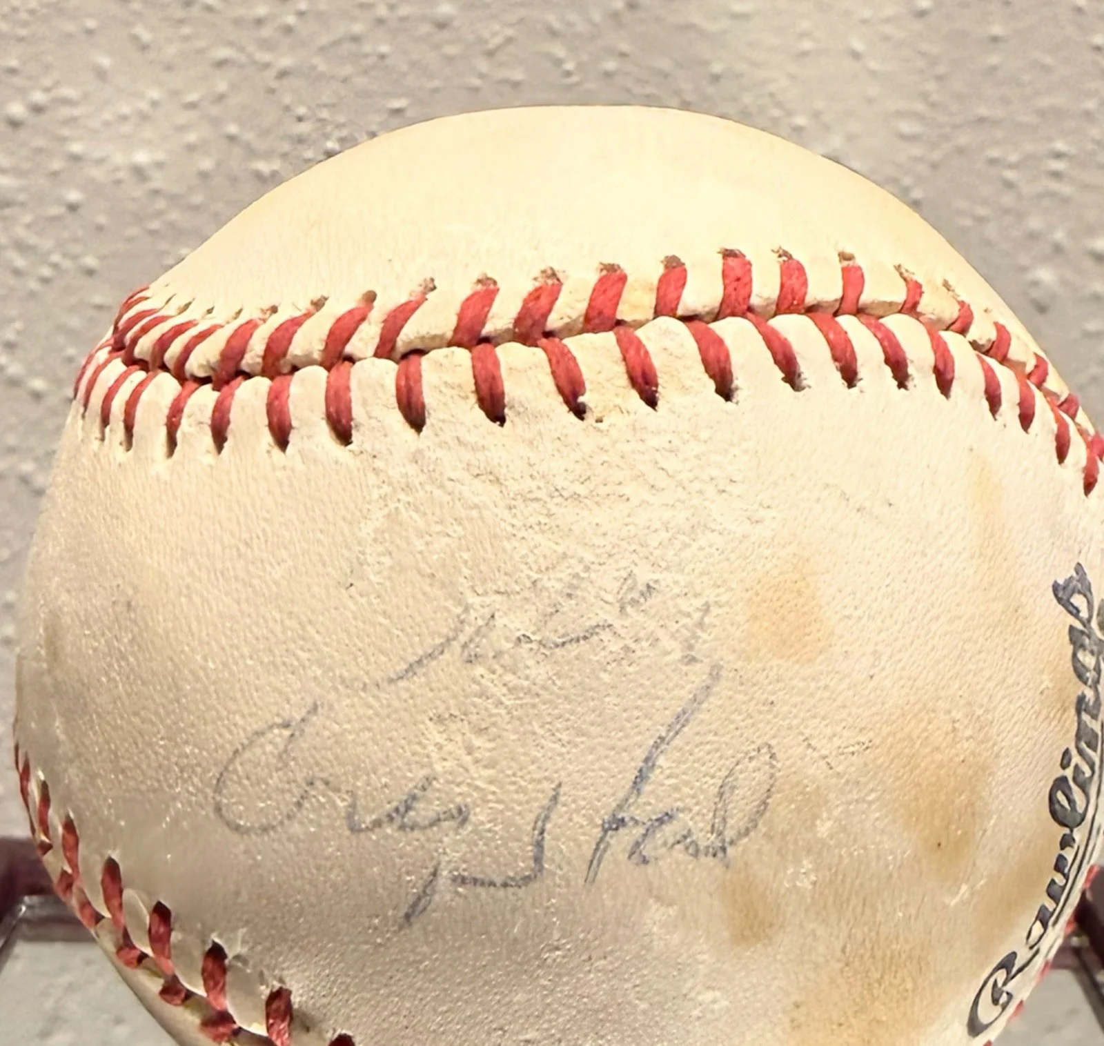 Billy Crystal — BILLY CRYSTAL SIGNED OFFICIAL MLB BASEBALL - SIGNED AT HOLLYWOOD STARS NIGHT ⚾️, image 2