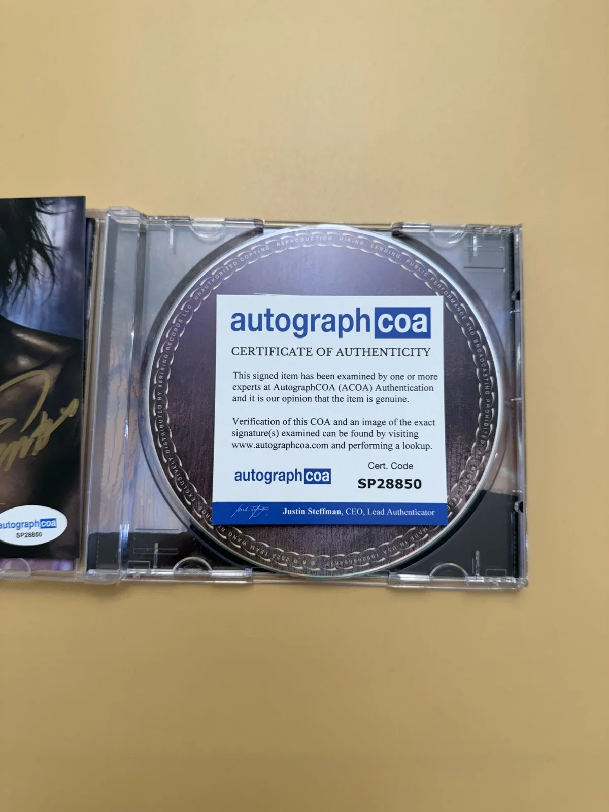 SIGNED Jackson Wang CD Magic Man 2 ACOA SP28850, image 3