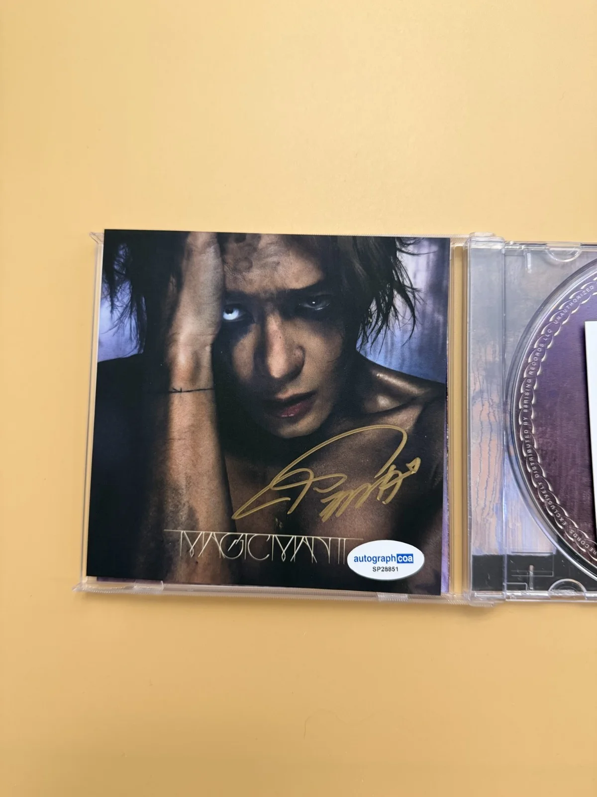 Jackson Wang Magic Man 2 SIGNED CD ACOA SP28851, image 2