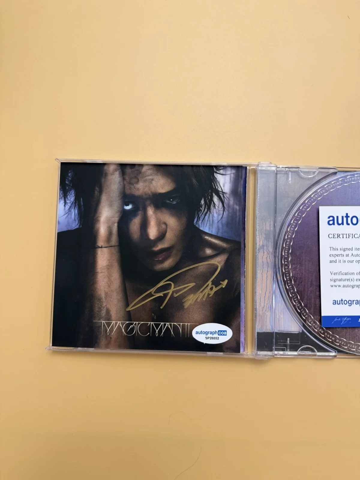 SIGNED Jackson Wang Magic Man 2 Autograph CD ACOA SP28852, image 2