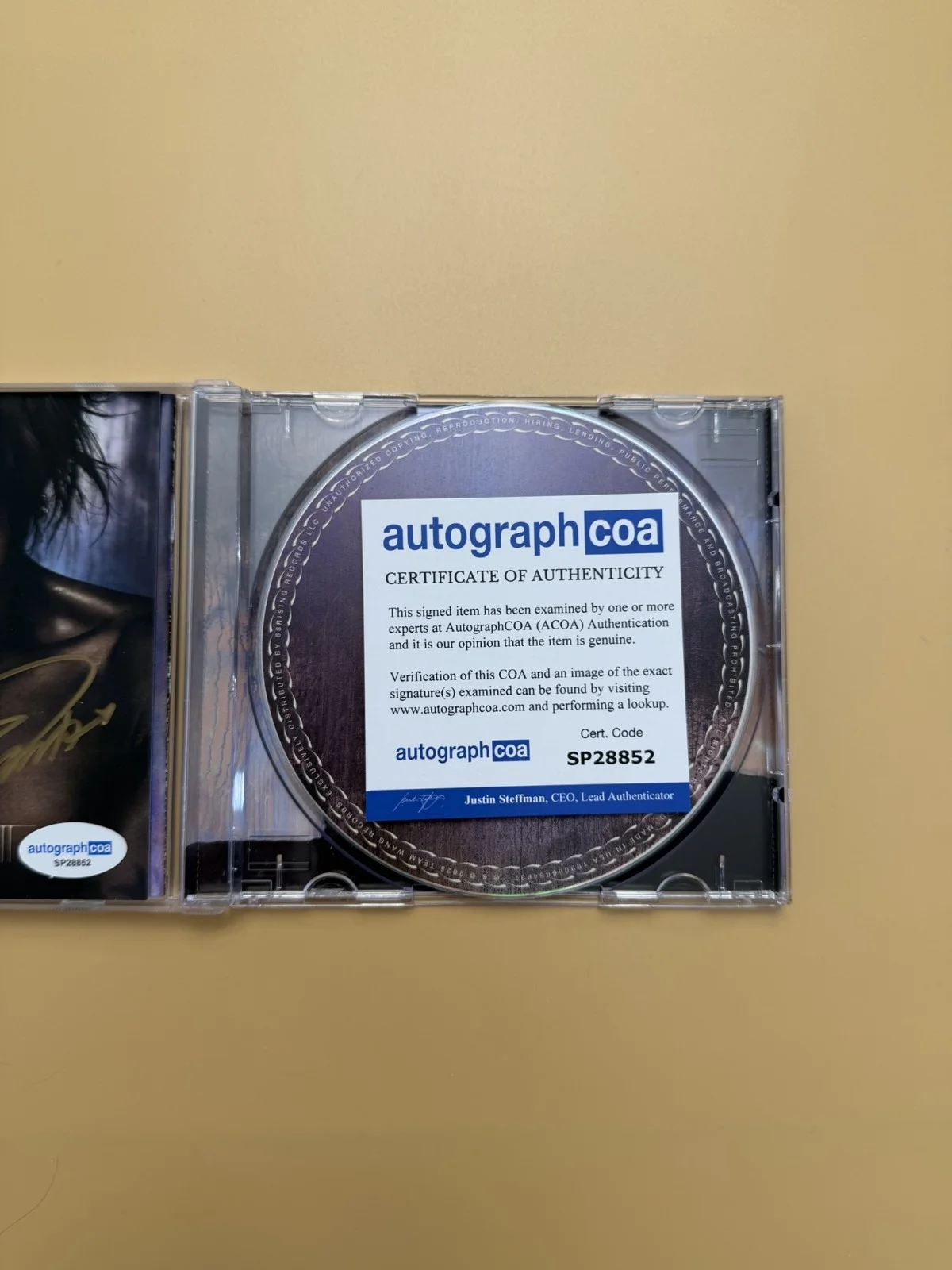 SIGNED Jackson Wang Magic Man 2 Autograph CD ACOA SP28852, image 3