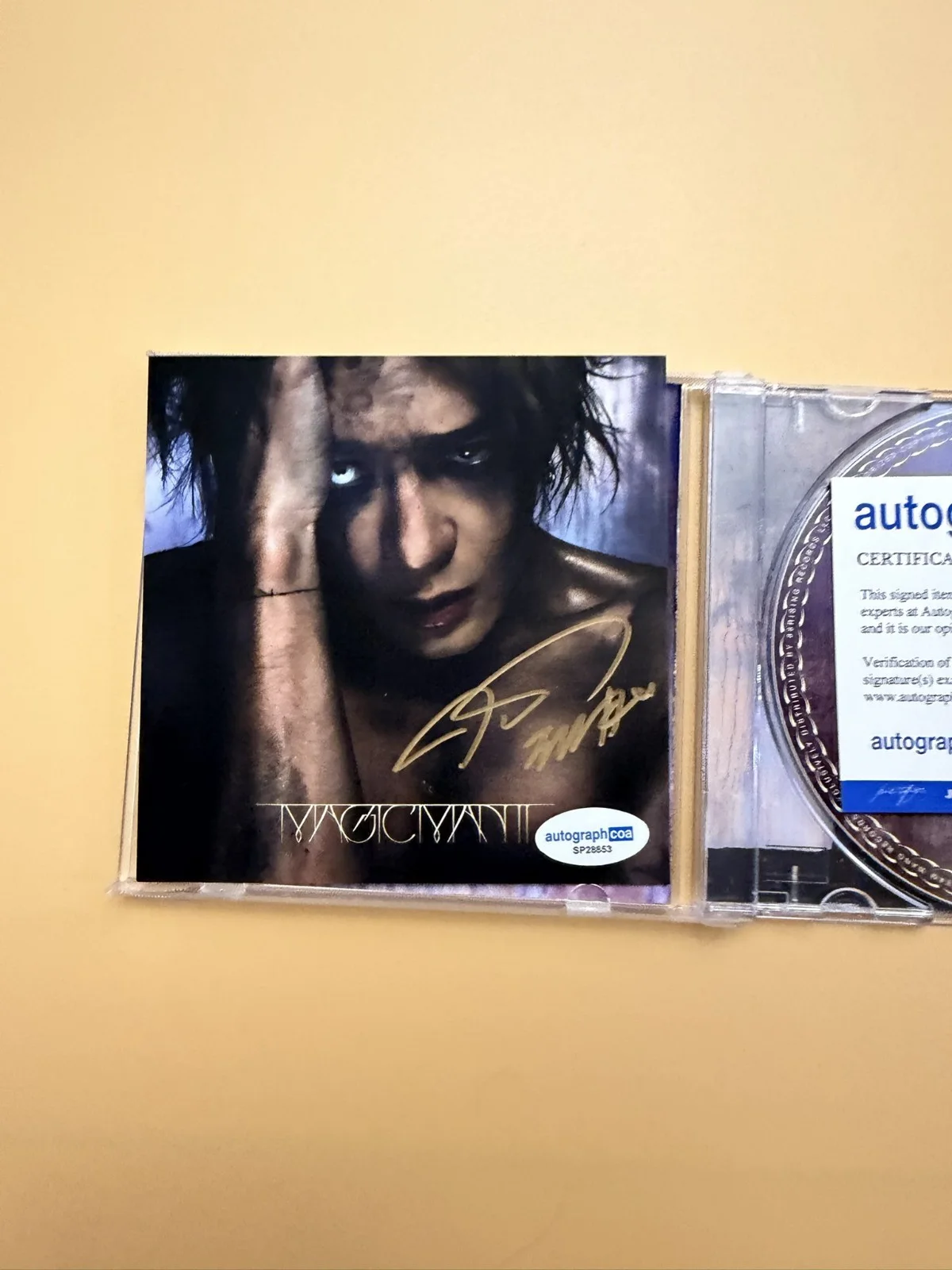 Jackson Wang SIGNED CD Magic Man 2 GOT7 ACOA SP28853, image 2