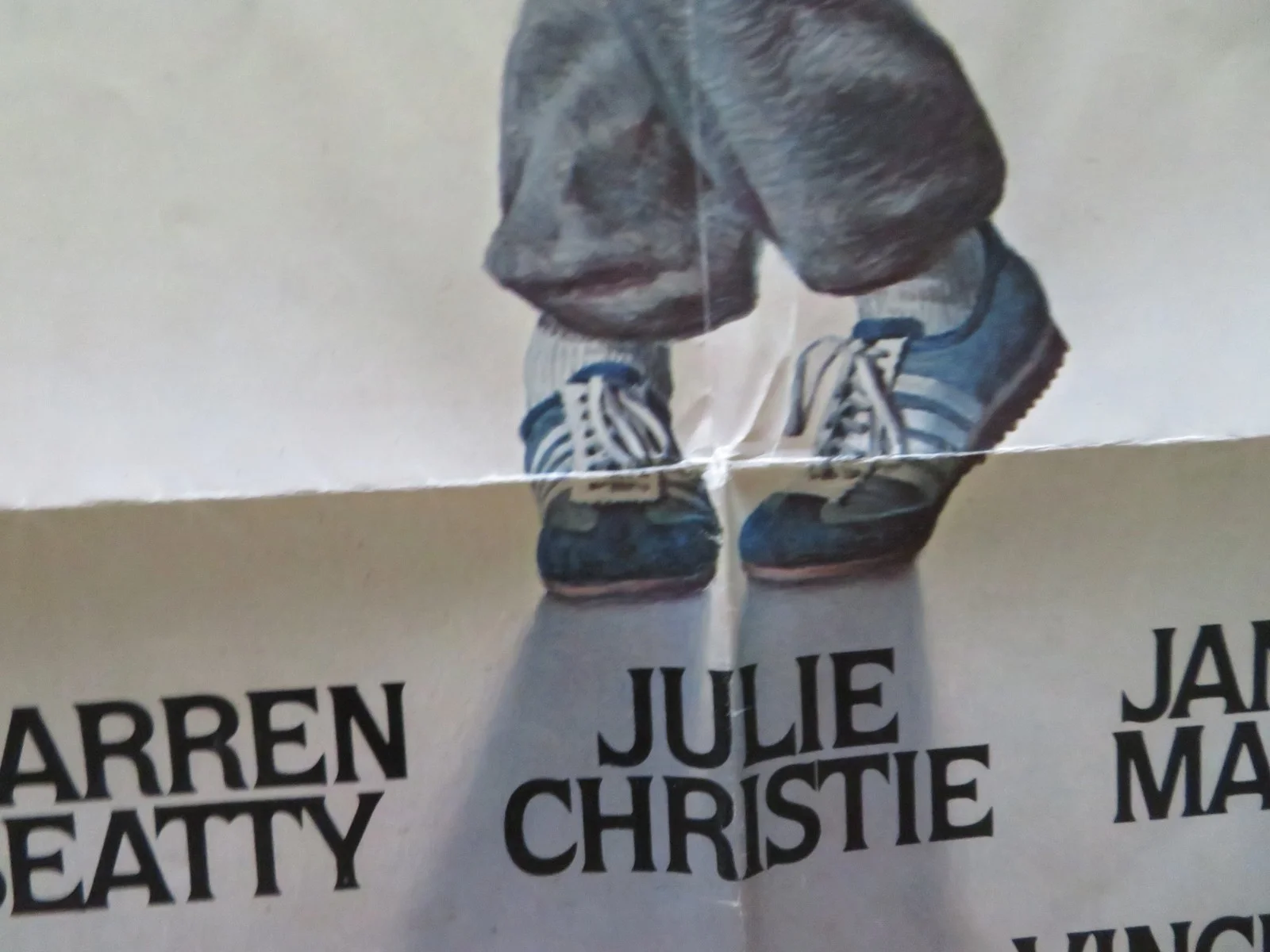 HEAVEN CAN WAIT FOLDED US ONE SHEET POSTER WARREN BEATTY JULIE CHRISTIE 1978, image 4