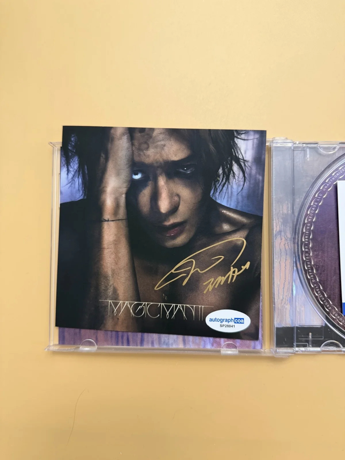 Jackson Wang SIGNED Magic Man 2 Autograph CD ACOA GOT7 SP28841, image 2