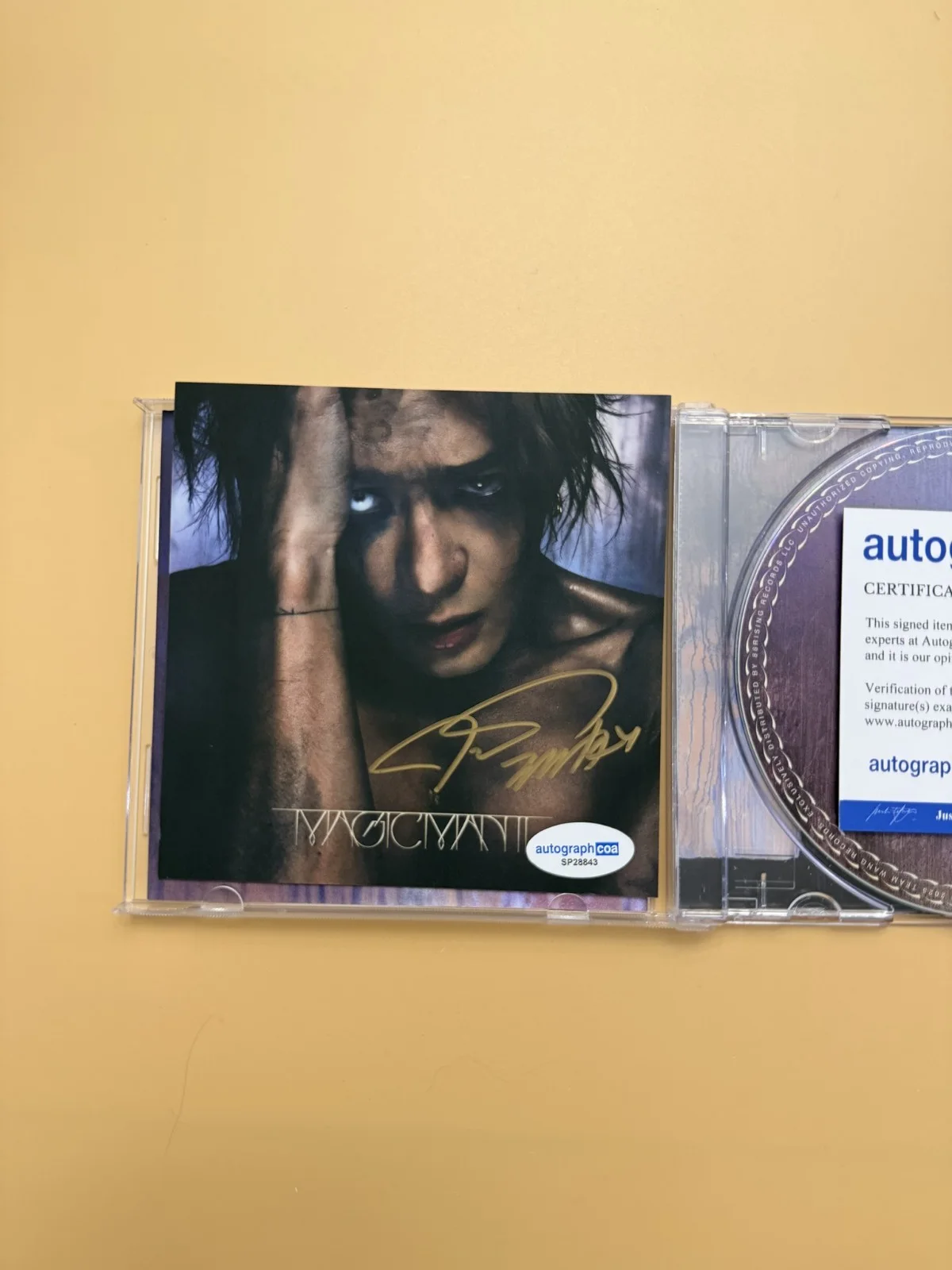 Jackson Wang Magic Man 2 SIGNED CD Autograph GOT7 SP28843, image 2
