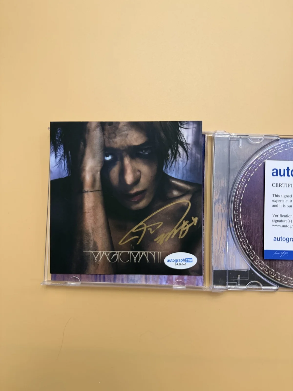 SIGNED Jackson Wang Magic Man 2 CD ACOA GOT7 SP28846, image 2