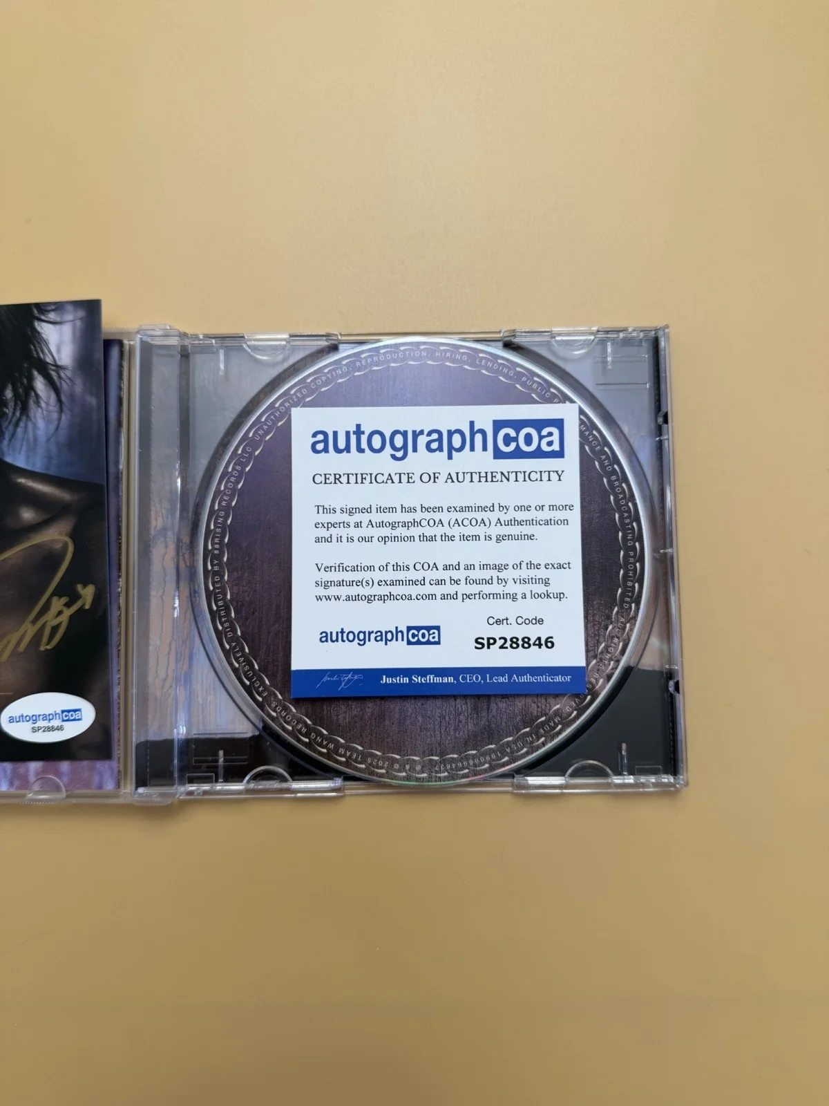 SIGNED Jackson Wang Magic Man 2 CD ACOA GOT7 SP28846, image 3