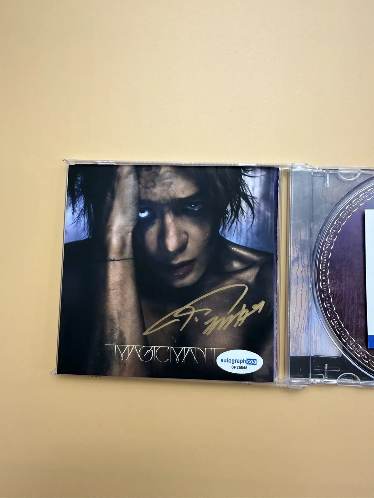 SIGNED Jackson Wang Autograph CD Magic Man 2 GOT7 SP28848, image 2
