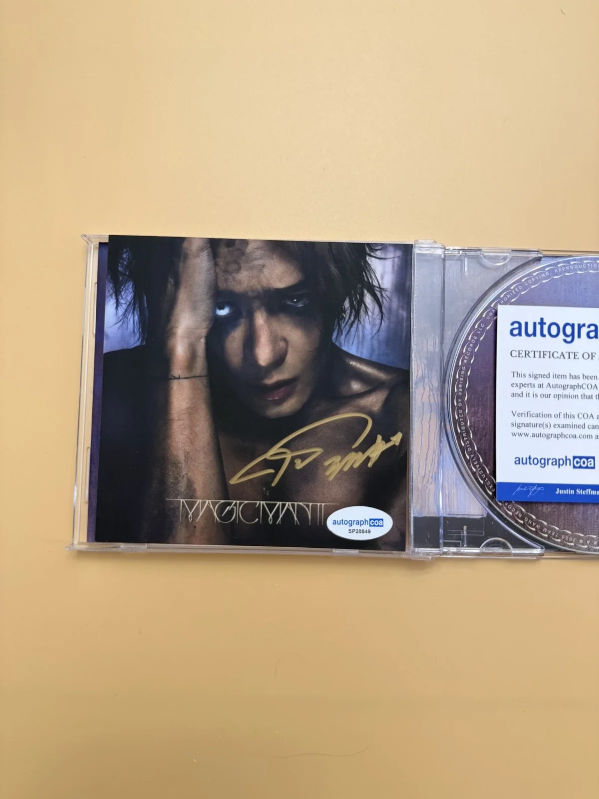 Jackson Wang SIGNED Magic Man 2 CD ACOA SP28849, image 2