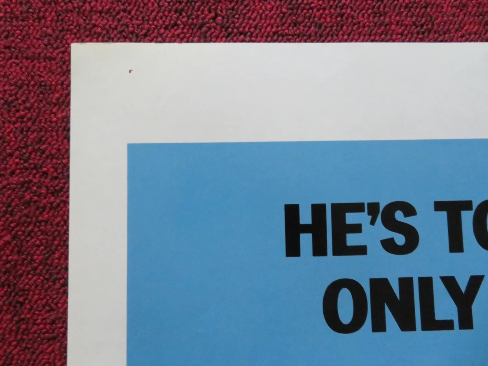 FULL MOON HIGH - STYLE B FOLDED US ONE SHEET POSTER ADAM ARKIN ROZ KELLY 1981, изображение 5