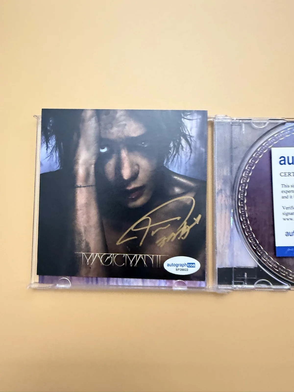 Jackson Wang SIGNED CD Magic Man 2 GOT7 Autograph ACOA SP28822, image 2