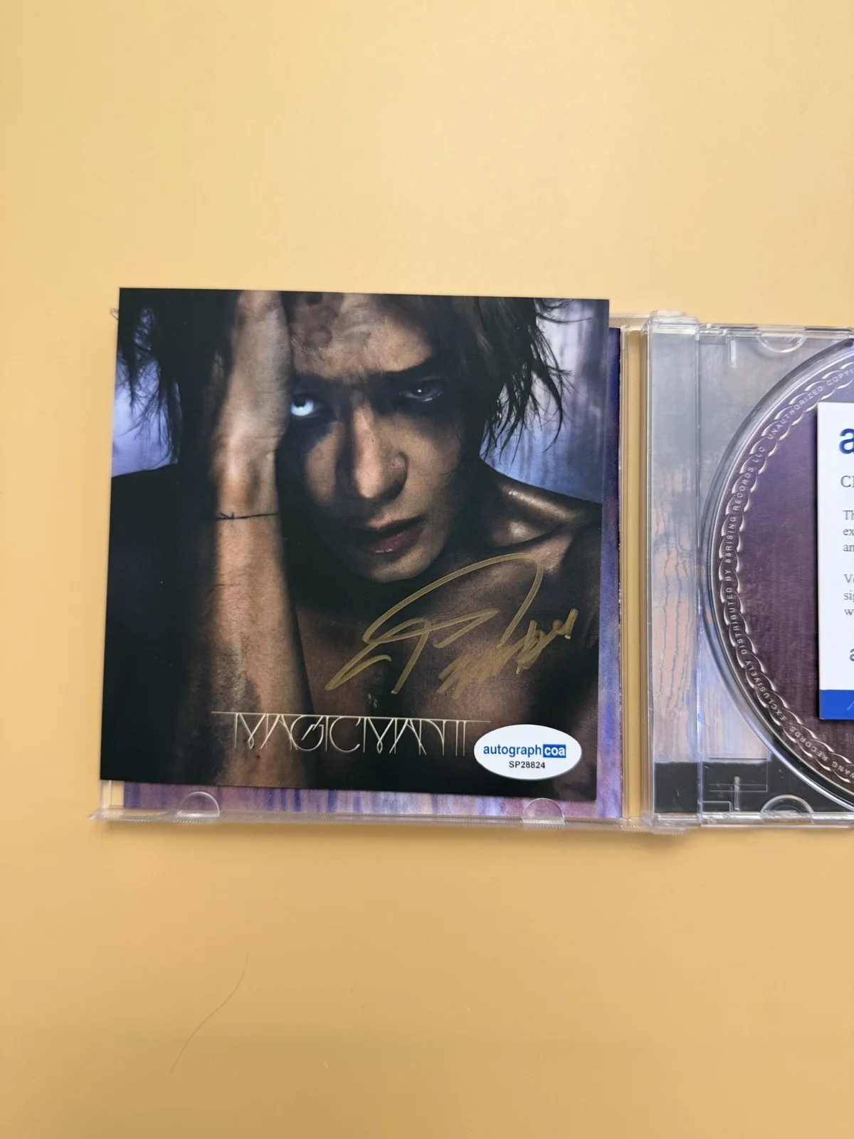 Jackson Wang Magic Man 2 SIGNED CD GOT7 Autograph ACOA SP28824, image 2
