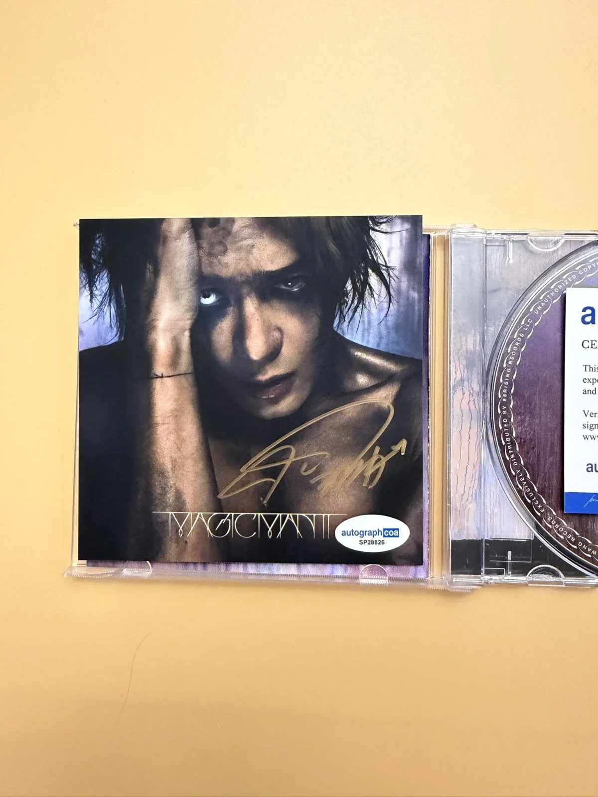 Jackson Wang SIGNED Magic Man 2 CD Autograph ACOA COA SP28826, image 2
