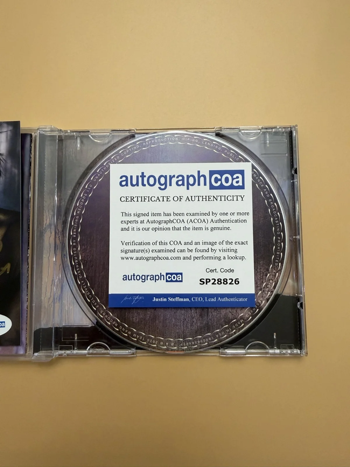 Jackson Wang SIGNED Magic Man 2 CD Autograph ACOA COA SP28826, image 3