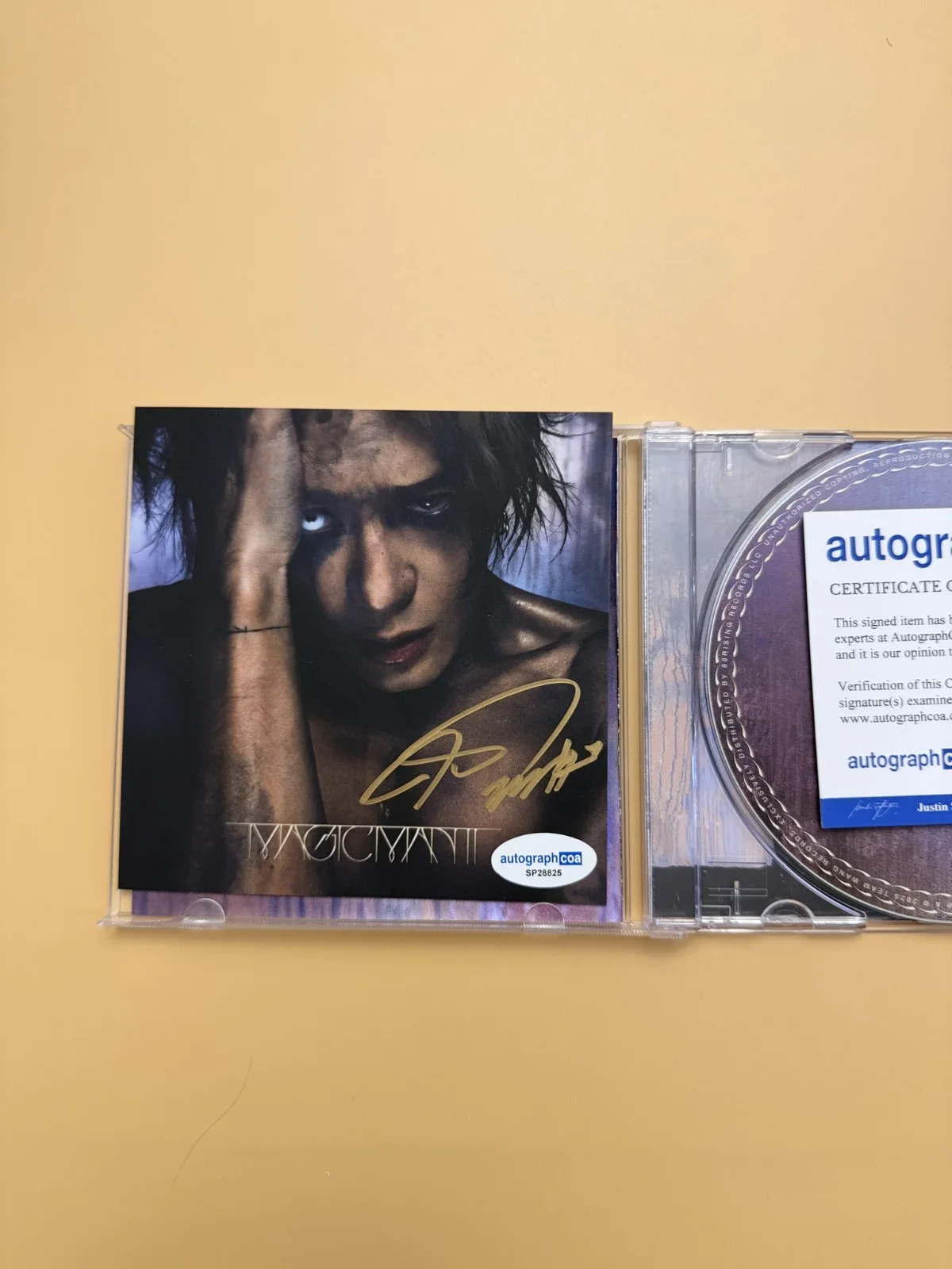 SIGNED Jackson Wang Magic Man 2 CD GOT7 ACOA Certified SP28825, image 2