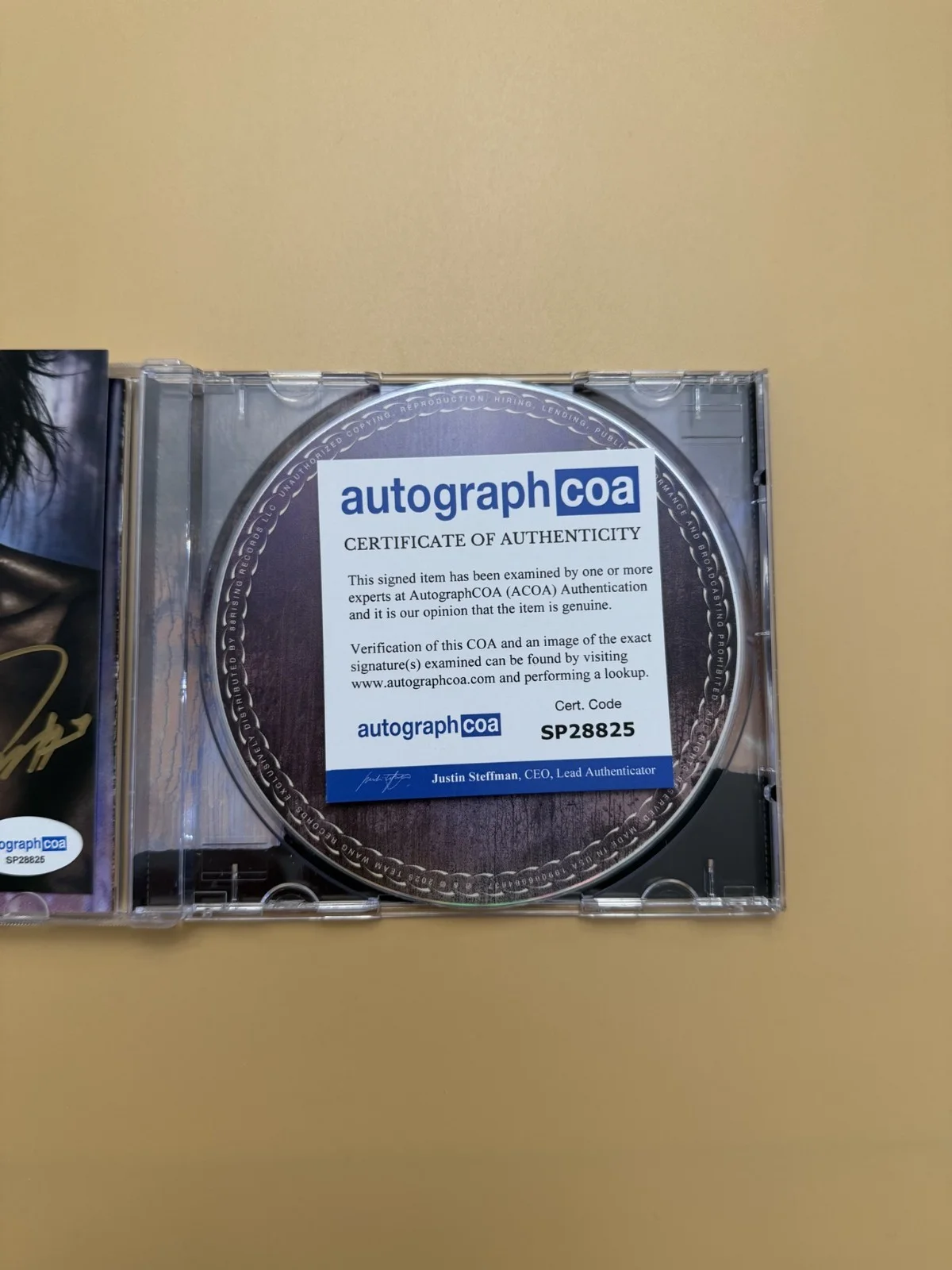SIGNED Jackson Wang Magic Man 2 CD GOT7 ACOA Certified SP28825, image 3