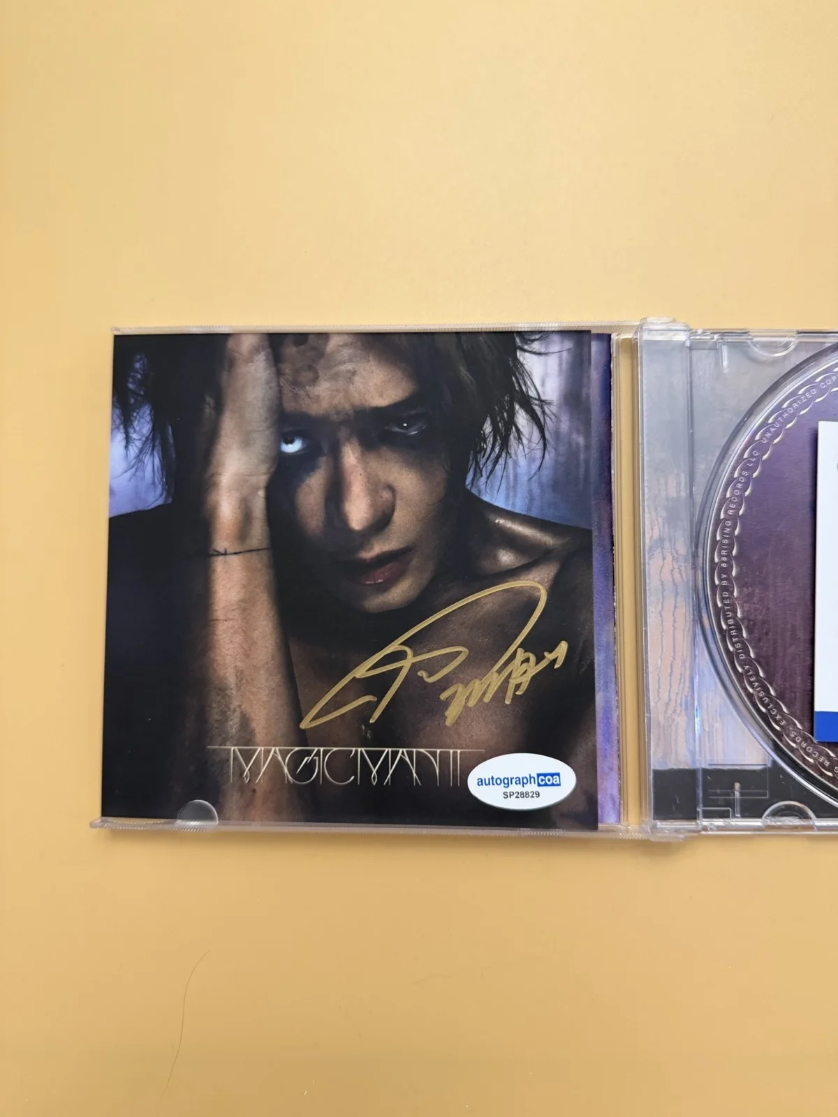 Jackson Wang SIGNED Magic Man 2 CD Autograph GOT7 ACOA SP28829, image 2