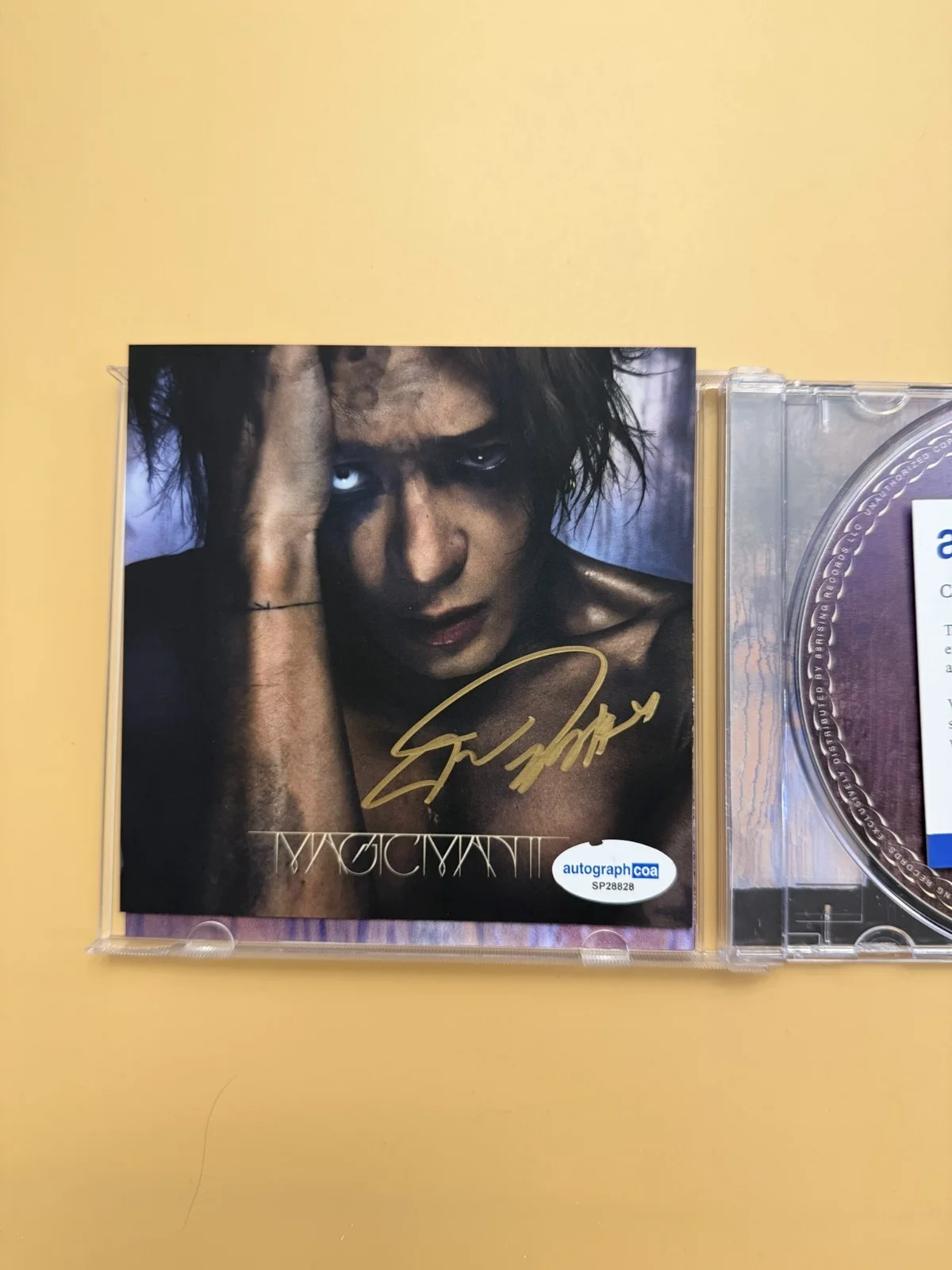 Jackson Wang SIGNED Magic Man 2 CD GOT7 ACOA SP28828, image 2