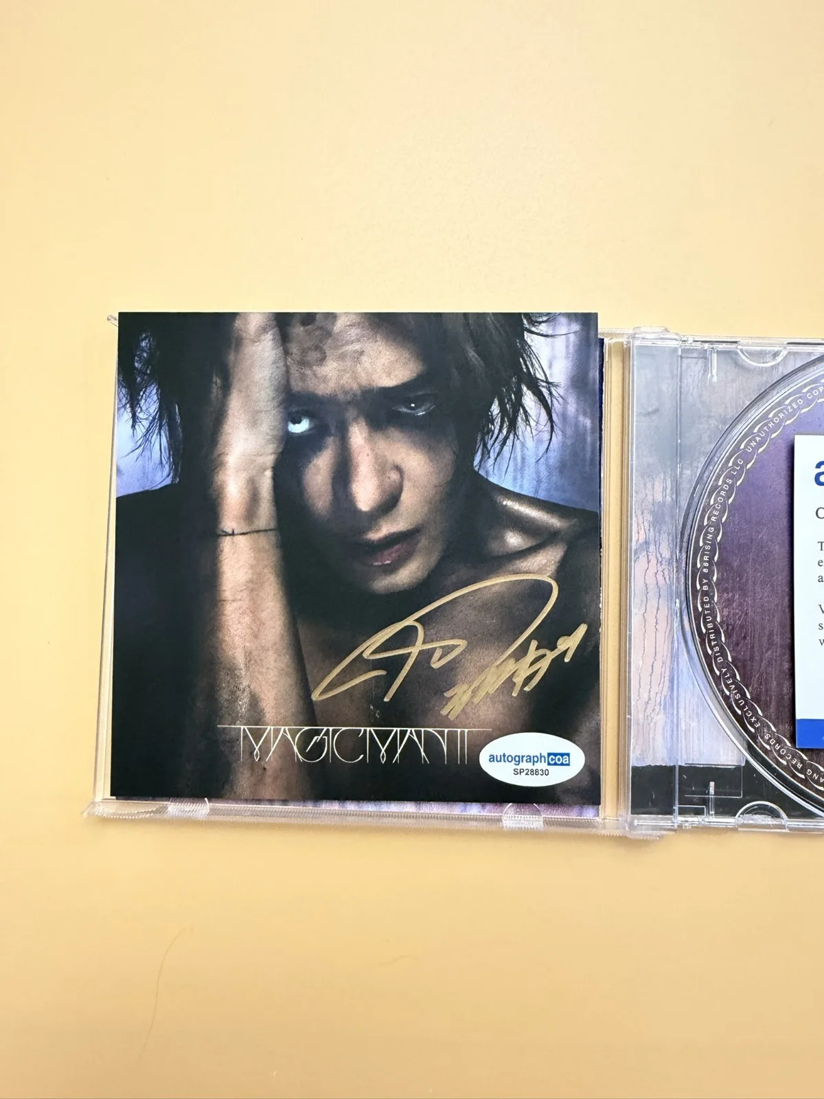 SIGNED Jackson Wang Magic Man 2 CD ACOA Autograph GOT7 SP28830, image 2