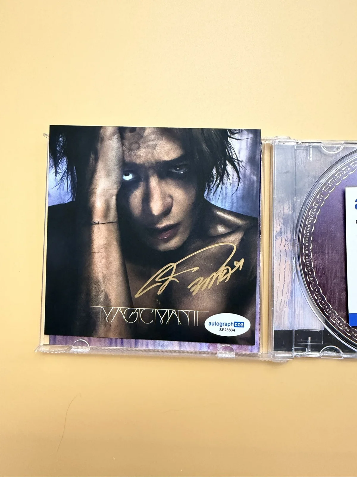SIGNED Jackson Wang Autograph Magic Man 2 CD ACOA GOT7 SP28834, image 2