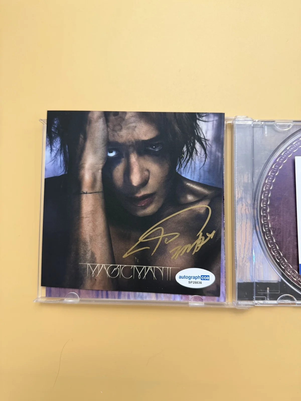 SIGNED Jackson Wang Magic Man 2 CD GOT7 Autograph SP28836, image 2