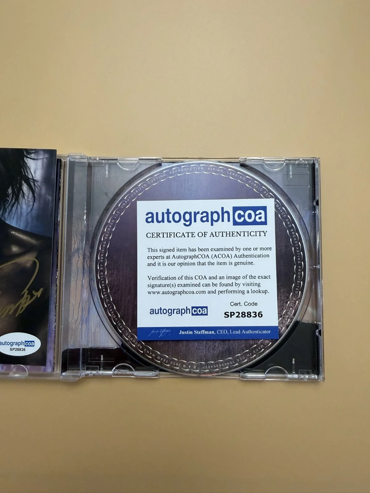 SIGNED Jackson Wang Magic Man 2 CD GOT7 Autograph SP28836, image 3