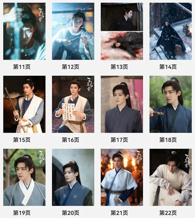 New Hou Minghao 玉茗茶骨 Picture Photo Album Book Collection, изображение 3