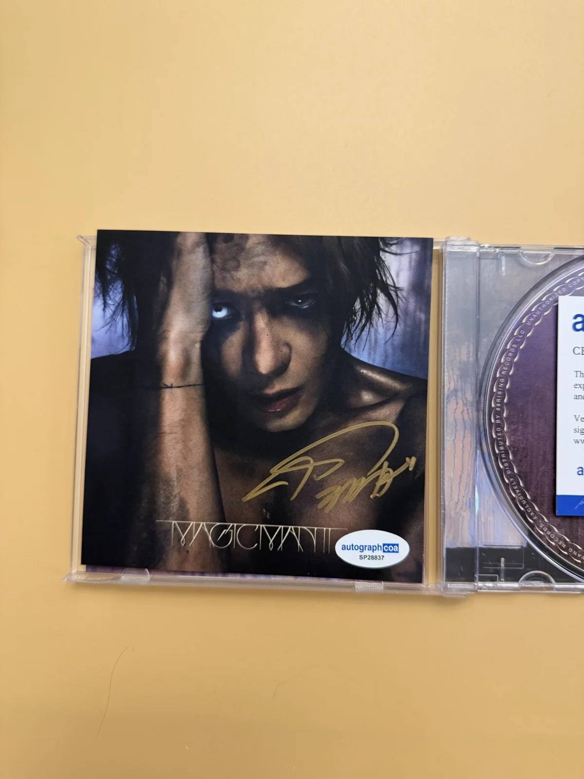 Jackson Wang SIGNED CD Magic Man 2 Autograph ACOA GOT7 SP28837, image 2