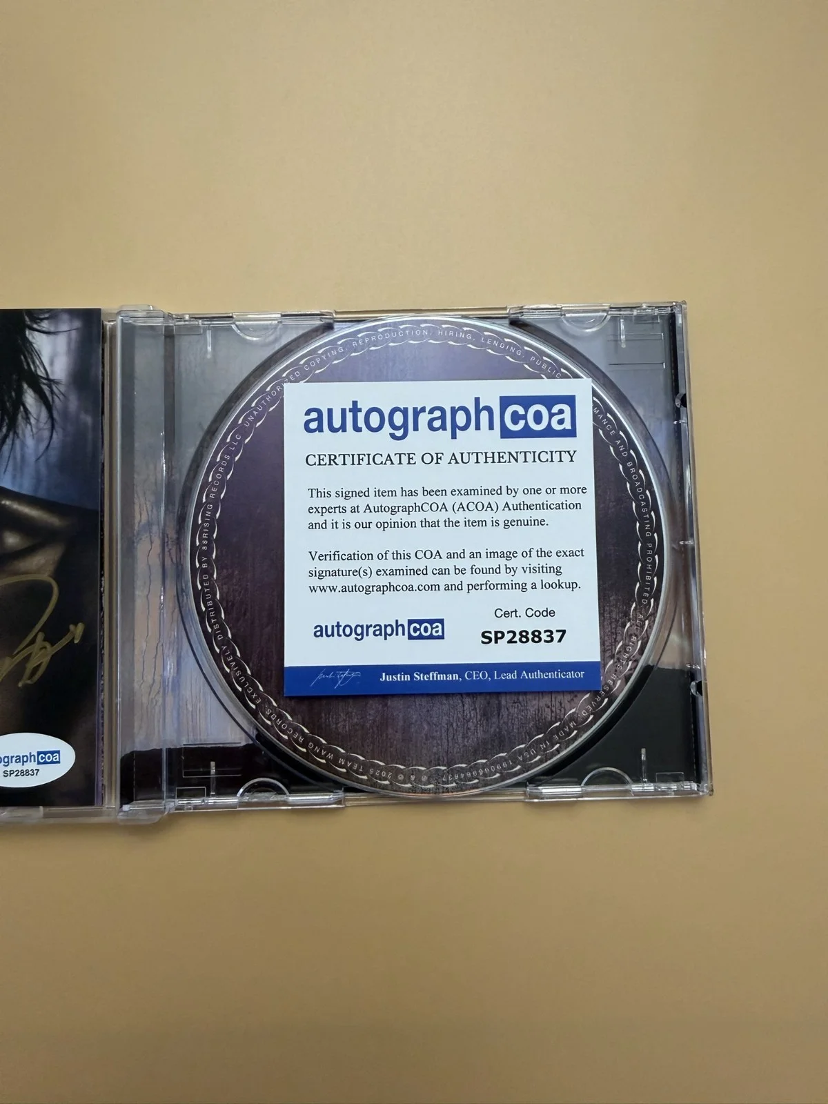 Jackson Wang SIGNED CD Magic Man 2 Autograph ACOA GOT7 SP28837, image 3