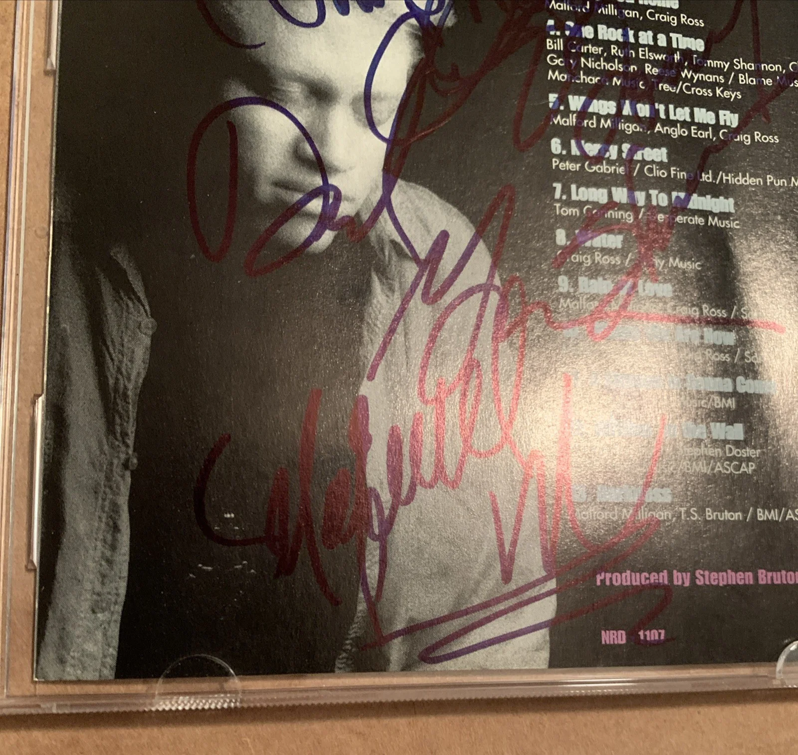 STORYVILLE Signed “Bluest Eyes” CD 1994 Mint Condition 2003 Dallas Ticket Stub, image 5