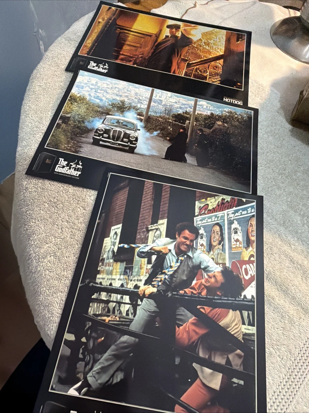 THE GODFATHER TRILOGY HOTDOG MAGAZINE DOUBLE SIDED PRINTS, image 2
