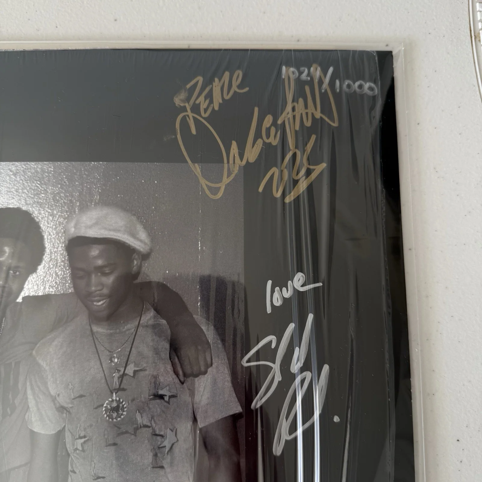 Doug E Fresh & Slick Rick Signed Autographed La Di Da Di Ruby Red Vinyl New /40, image 3