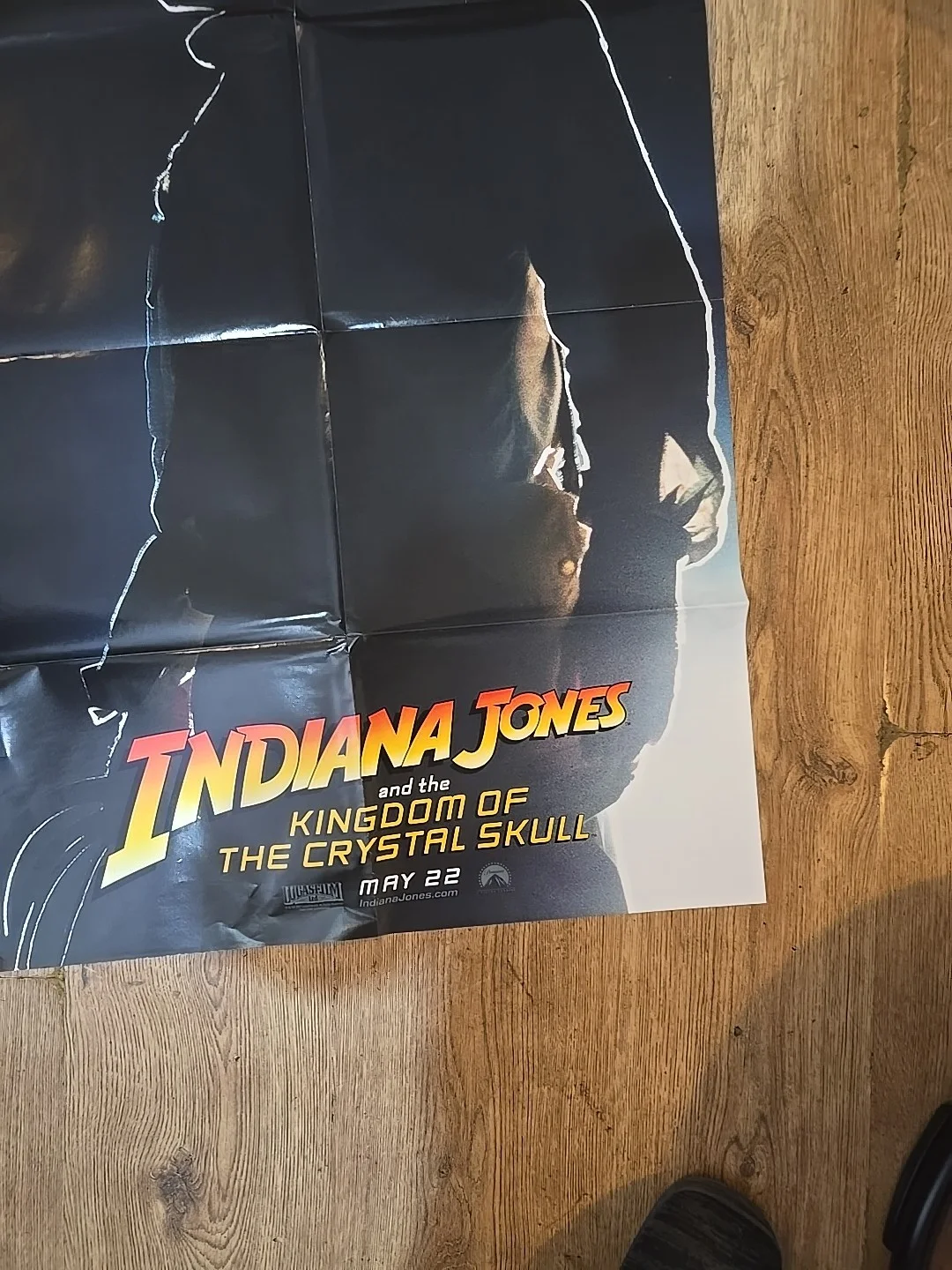 INDIANA JONES & THE KINGDOM OF CRYSTAL SKULL MOVIE POSTER 27x40, изображение 2