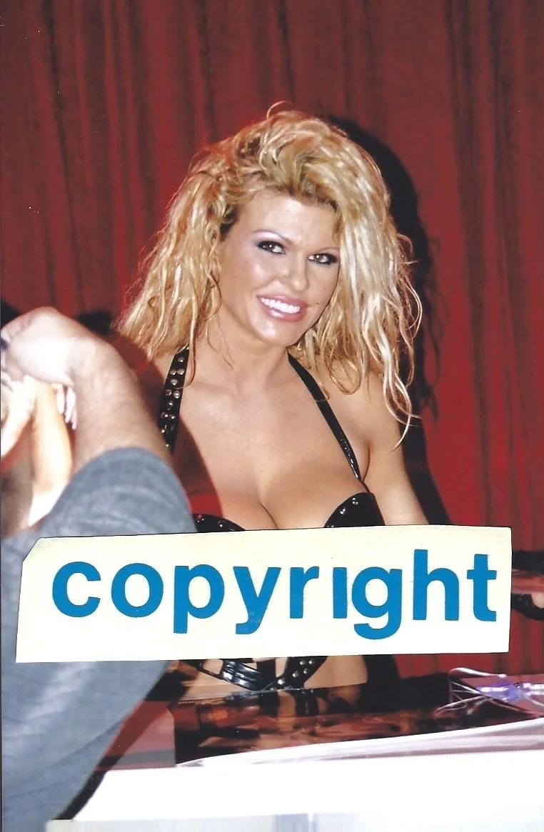sophia rossi — SOPHIA ROSSI-"Sexy Adult Star"-Authentic Autographed Promo #3 "proof", image 2