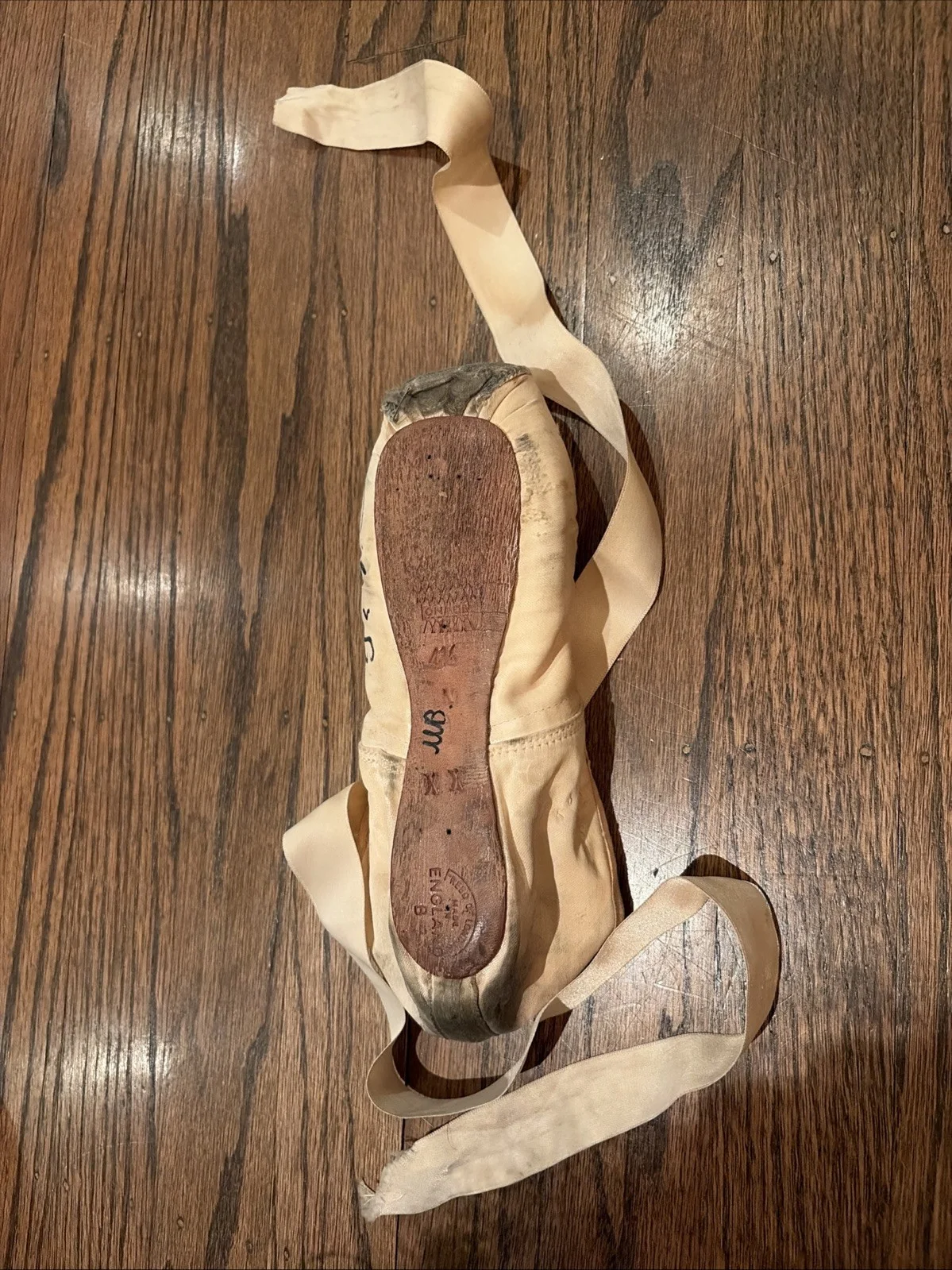 Galina Panova Autographed Pointe Shoes, image 2