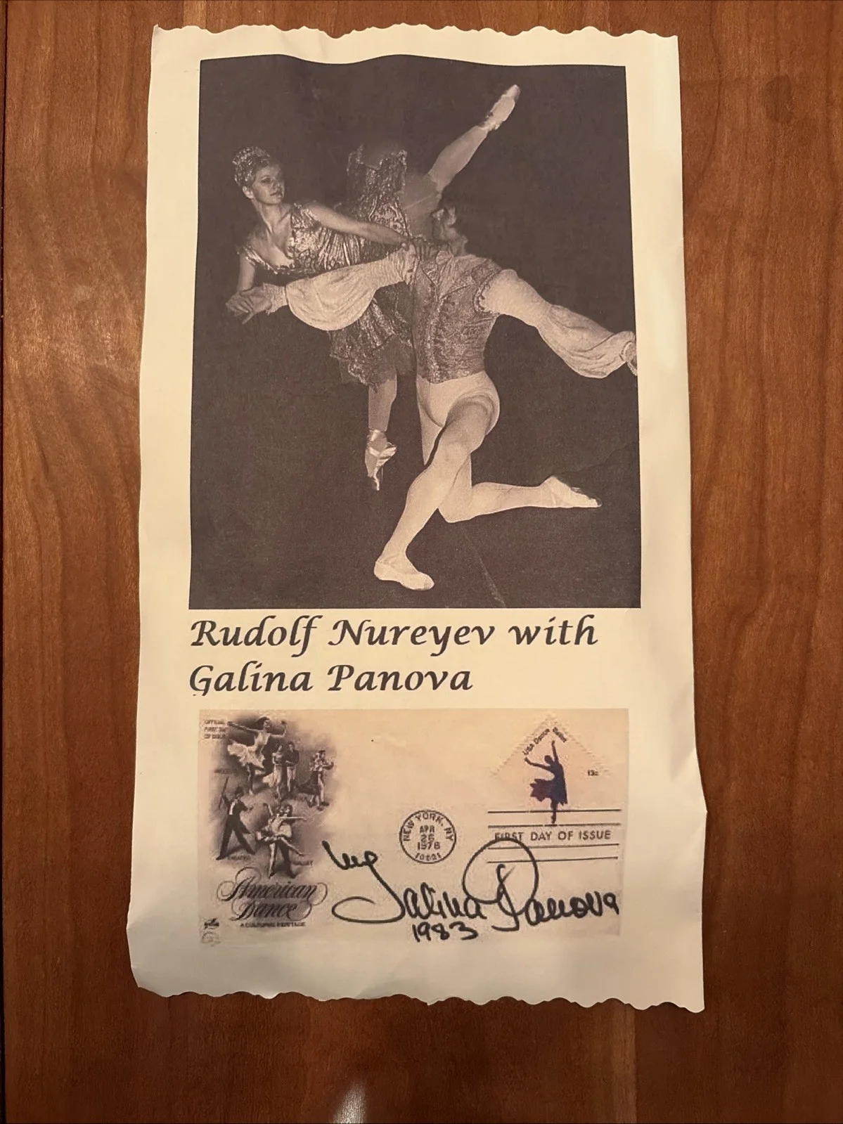 Galina Panova Autographed Pointe Shoes, image 5