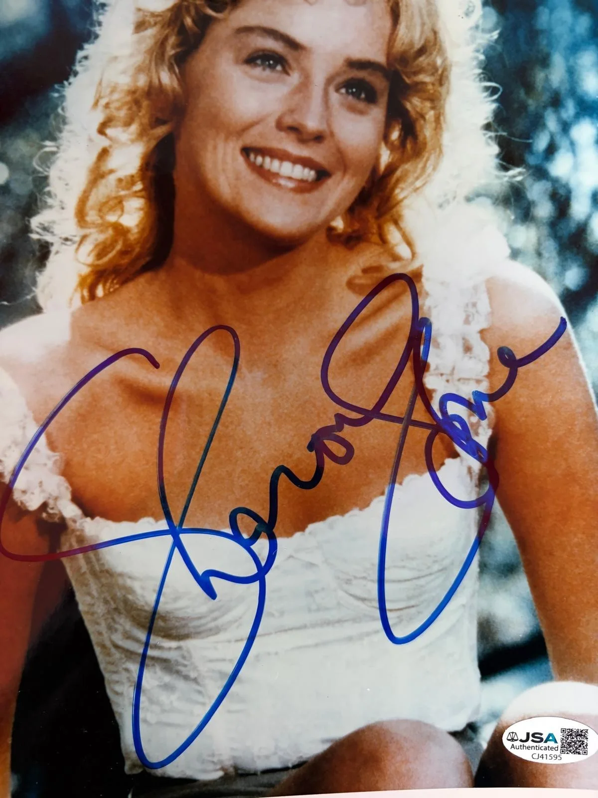 Sharon Stone — SHARON STONE SIGNED AUTOGRAPHED 8X10 PHOTO SEXY CASINO ROBERT DE NIRO JSA COA B, изображение 2