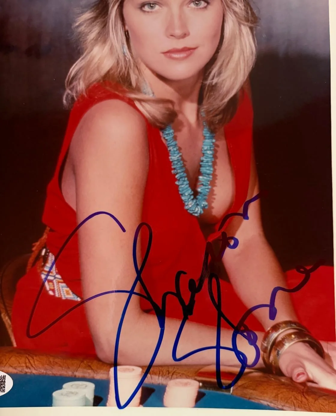 Sharon Stone — SHARON STONE SIGNED AUTOGRAPHED 8X10 PHOTO SEXY CASINO ROBERT DE NIRO JSA COA D, изображение 2