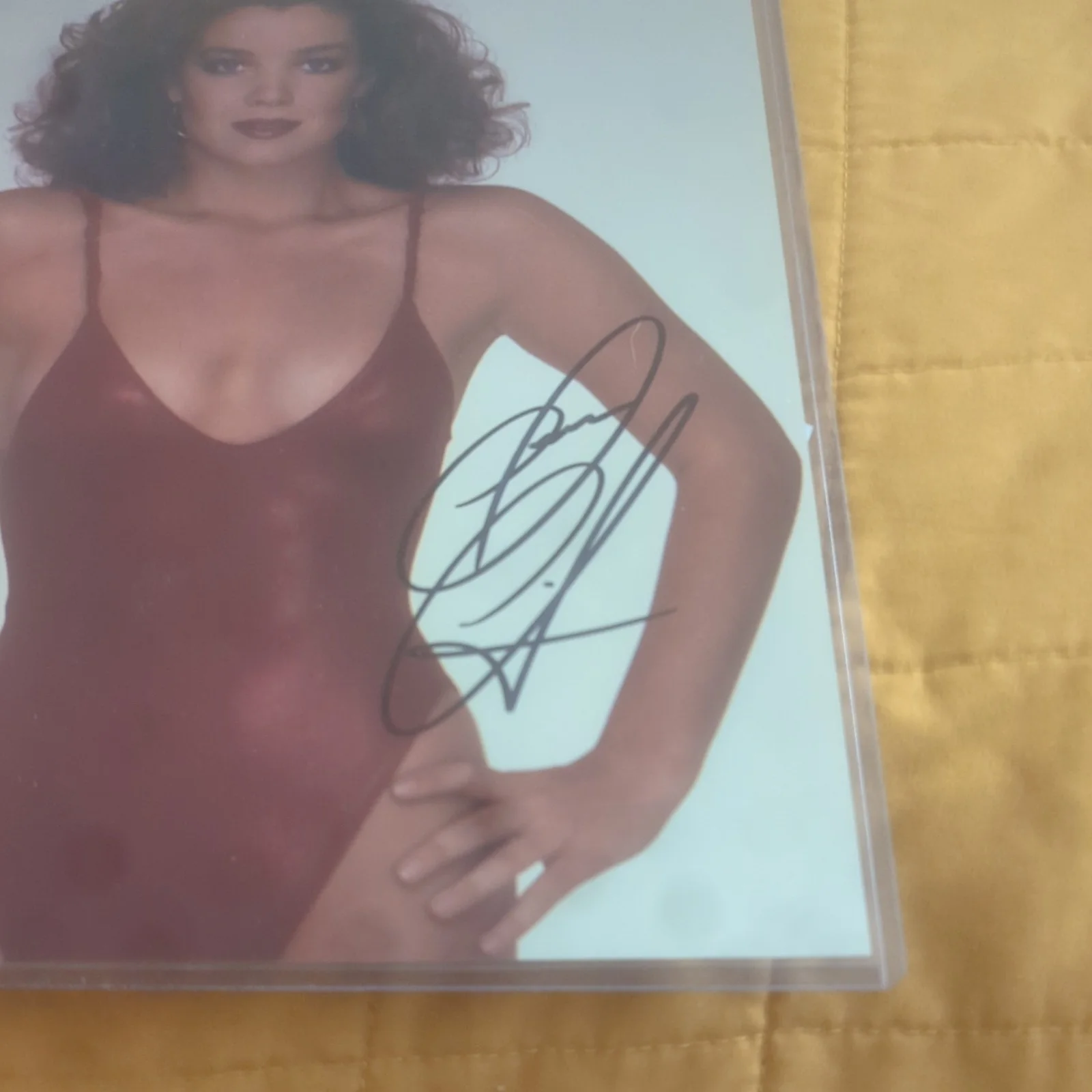 Claudia Christian — CLAUDIA CHRISTIAN Signed Autographed 8x10 Photo Letter of Authenticity, image 2