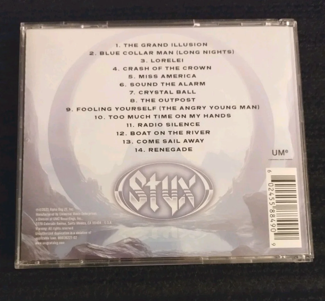 STYX Signed CD, image 2