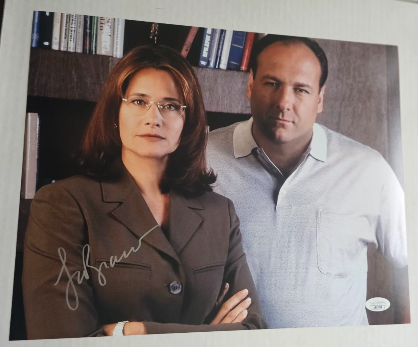 Lorraine Bracco — Lorraine Bracco Signed 11x14 PHOTO autograph JSA COA The Sopranos Goodfellas