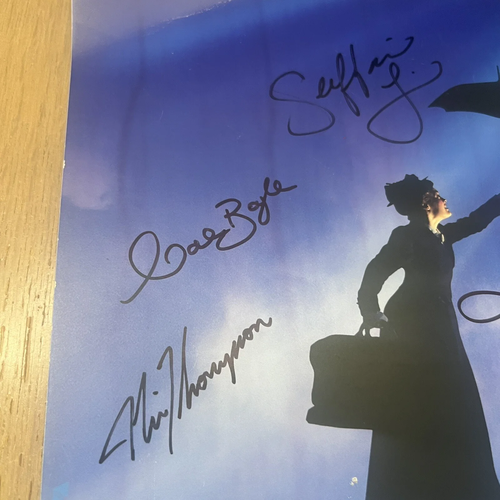 Mary Poppins original Broadway cast signed musical program And Pamphlet Disney, image 4
