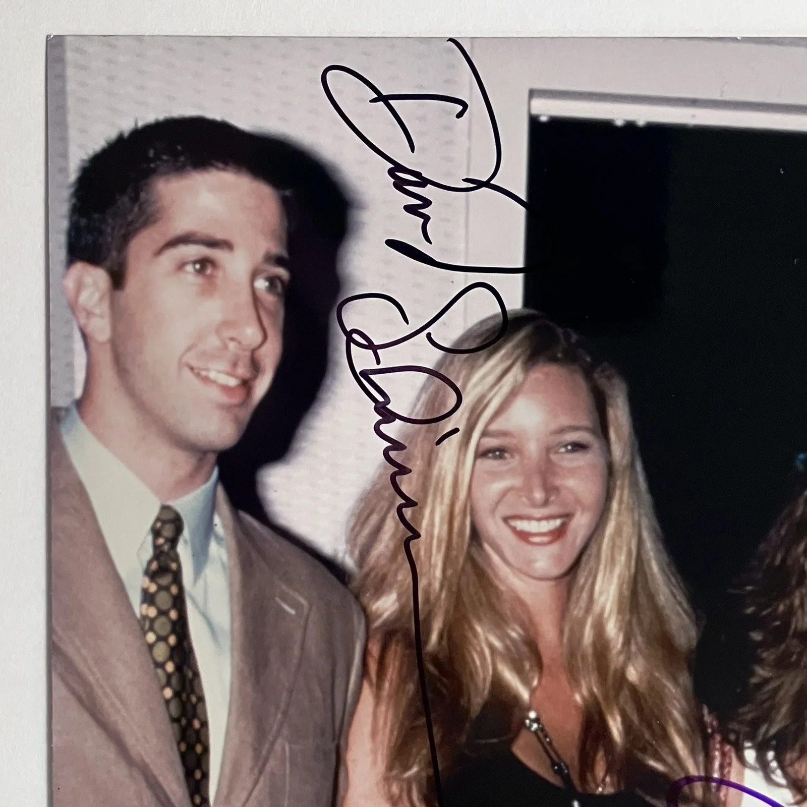 Schwimmer, Kudrow, Aniston, Cox, LeBlanc, Perry — “FRIENDS” SIGNED By All 6 VINTAGE PHOTO / Aniston, KUDROW, Cox, PERRY, LeBlanc &, image 2