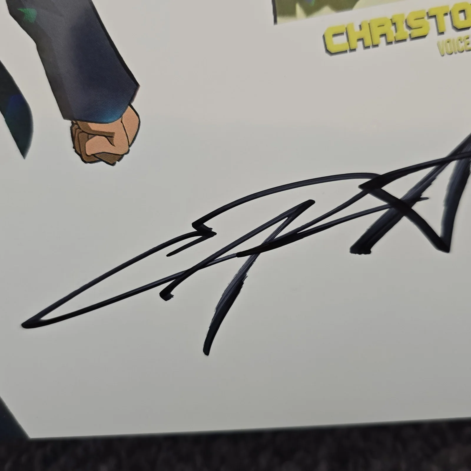 Christopher Sabat — Chris Christopher Sabat Autographed Signed 8x10 Photo My Hero Academia All Might, изображение 3