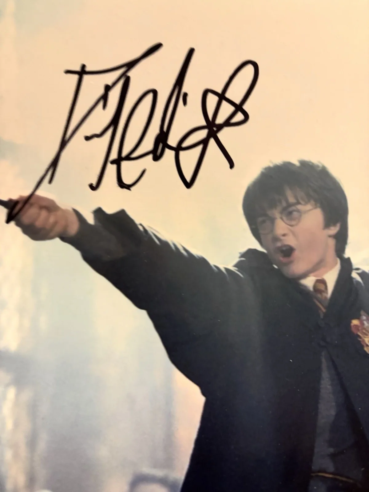 Daniel Radcliffe / Harry Potter, Horns, Weird Al Signed Autograph 8x10 Photo, image 2