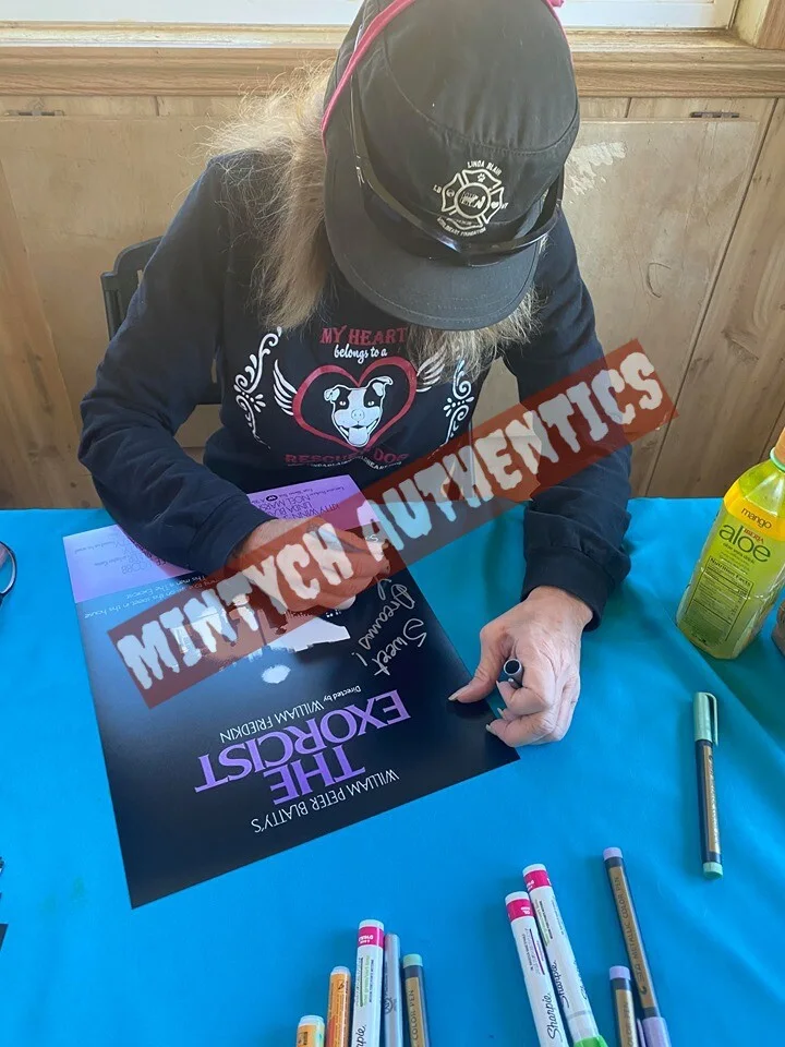 Linda Blair — Linda Blair autographed signed 8x10 photo Savage Streets Brenda JSA COA, image 3